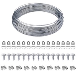 Picture Hooks, Picture Hangers, Picture Hanging Rope, Picture Hanger Hook, Picture Hanger for Picture Wire, Picture Hanging Wire, Picture Hanging Wire, for Photo Frame, Pack of 51