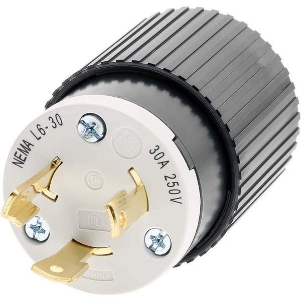 Hubbell T28429-30 Amp 250V NEMA L6-30 Single Phase Twist Lock