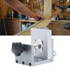 Oblique Hole Drilling Template Pocket Jig Dowel Clamps Device Set