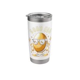 LT731-Good Egg Classic Fun Graphic for Positive Vibes Stainless Steel Insulated Tumbler