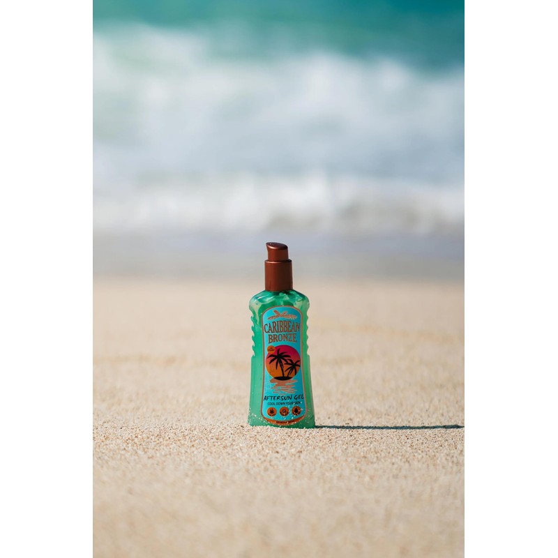 Caribbean Bronze Aftersun Gel with Aloe Vera 93% - Moisturising,