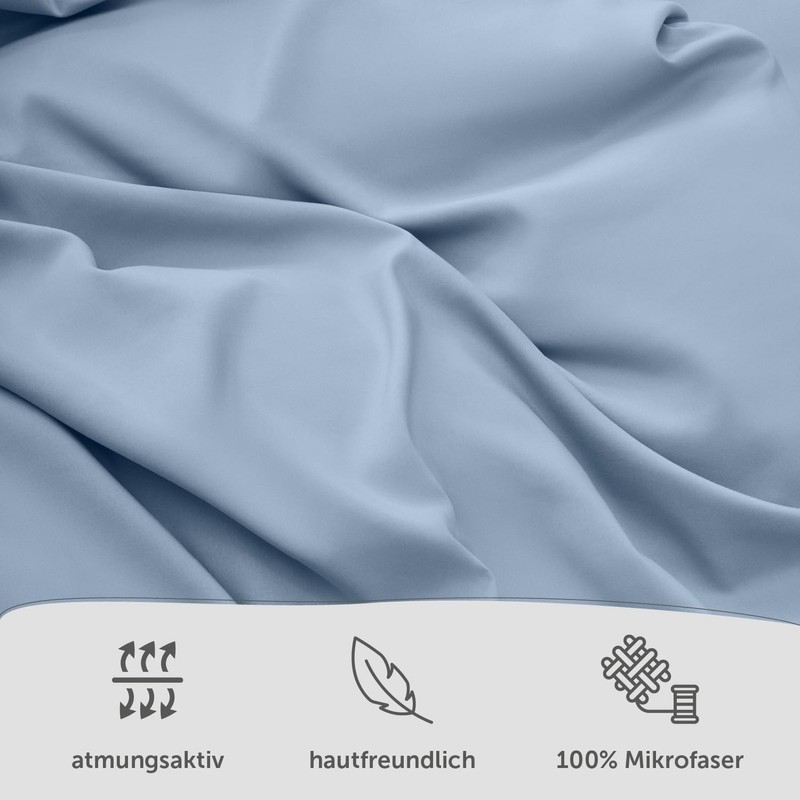 Blumtal 90 Microfibre Bed Linen And Pillowcase Set