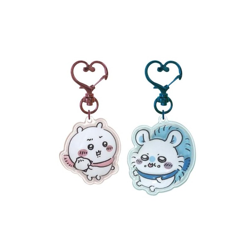 K Company (ケイカンパニー) Chiikawa Puffy Pair Keychain Chiikawa x Flying
