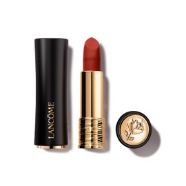 Lancôme L’Absolu Rouge Drama - Labial Mate de Larga Duración, Color Intenso, Comodidad e Hidratación con Ácido Hialurónico, Acabado Suave, 3.4 g
