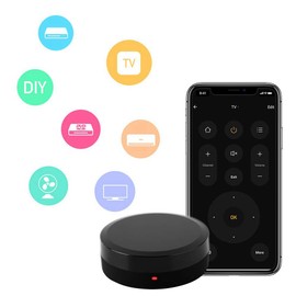 IR Control Hub, Universal Smart infrarrojo eléctrico Entrada de Soporte de APLICACIÓN Control Remoto, domótica Sensor Inteligente Compatible con Asistente de Google