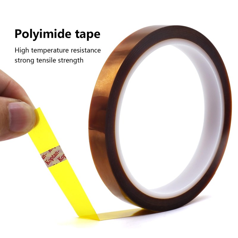 BOMEI PACK 2 rollos Cinta de Poliamida Resistente a Altas