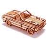 Wood Trick 3D Mechanical Model Kit Cabriolet Car Wooden Puzzle,
