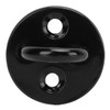 5Pcs Eye Plate Thickened Black Stainless Steel Enhanced Load Bearing