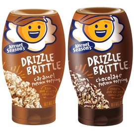 Kernel Season's Drizzle Brittle, Popcorn Topping, Variety Pack, 13.1 Ounce (Pack of 2)