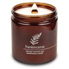 Hemlock Park Crackling Wood Wick Candle Handcrafted with Natural Coconut
