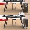 Cable Management Under Desk, 15.7 in Under Desk Cord Management