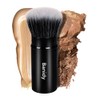 Banidy Brocha Maquillaje Kabuki Brochas Faciales Retráctiles Viajes Rubor Portátil