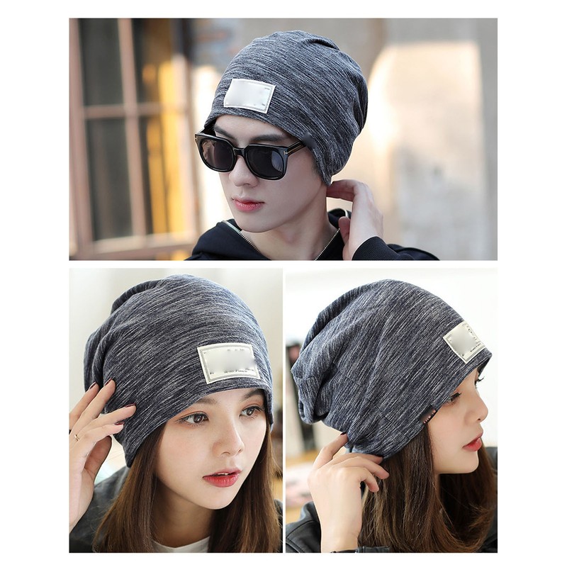 Anti Radiation Hat Black Striped Silver Fiber and Cotton Shielding