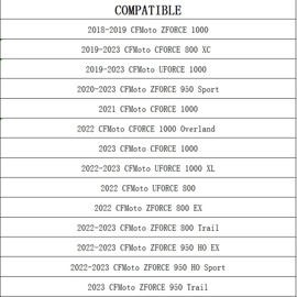 QYMOTO OEM CFMOTO CVT Drive Belt MITSUBOSHI Heavy Duty for CFMOTO UFORCE 1000,CFORCE 1000,ZFORCE 950,ZFORCE 800 Trail,CFORCE 800 Part Number 0JWA-055000-10000