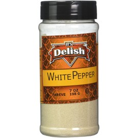 White Pepper by Its Delish (Ground, 7 Oz. Medium Jar)