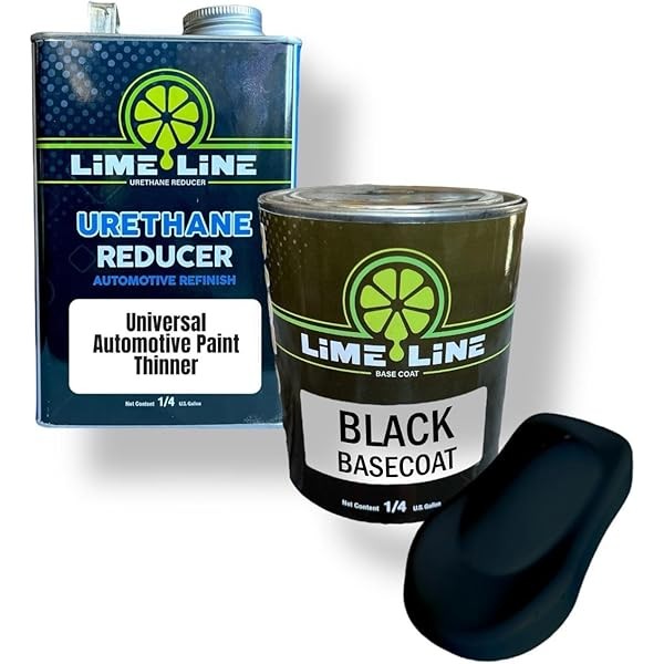 LiME LiNE Automotive Basecoat with Urethane Reducer Quart Combo Pack