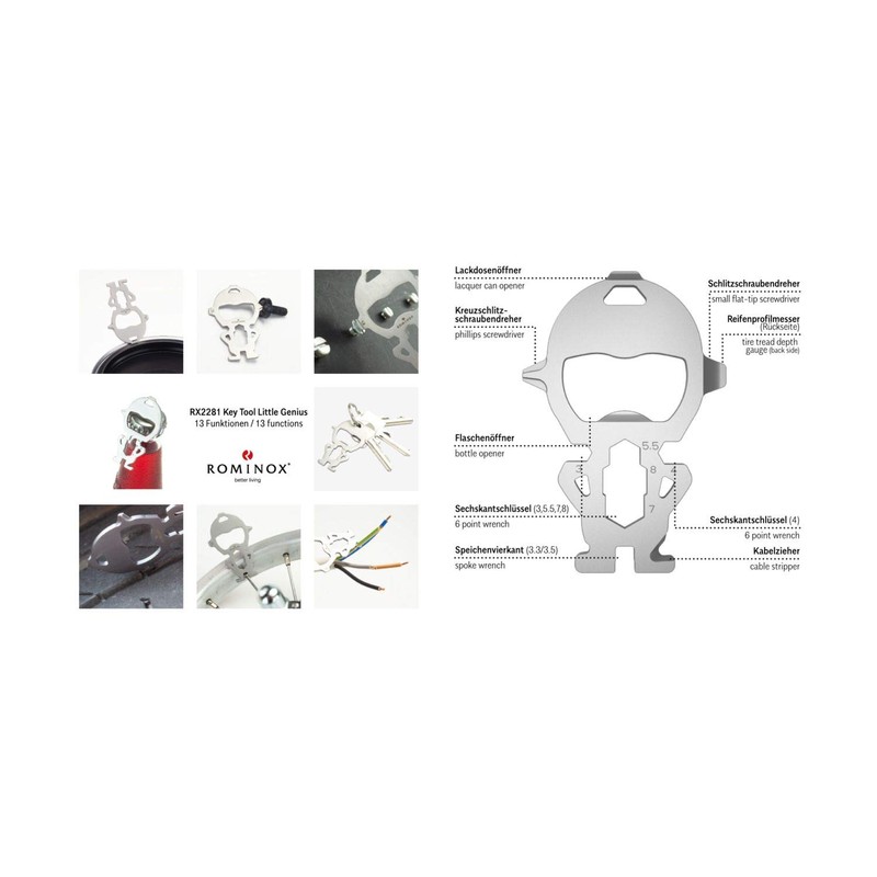 Gift Item: Rominox Key Tools, Various Designs, Key Tool /