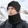 KXF 2-in-1 Winter Beanie Hat Neck Warmer Snood Gaiters Set