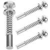 Totority Spring Loaded Plunger Latches 4-Pack Adjustable Safety Pins for