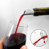 100pcs Silver Wine Pourer Drop Stopping Pour Disk Spout