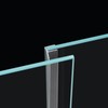 Sliding Glass Door Side Seal Strip for 1/2" Framelss Glass