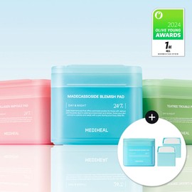 MEDIHEAL Toner Pad 100+200 Pads Triple Pack (3types) - Collagen 100+200 Pads Triple Pack