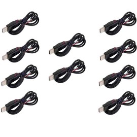 10PCS PL2303 PL2303HX USB to TTL Cable 4 Pin RS232 Module USB Serial Cable