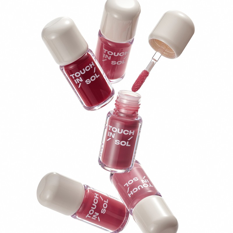 Touch In Sol Glassy Color Lip 3g 5 Colors