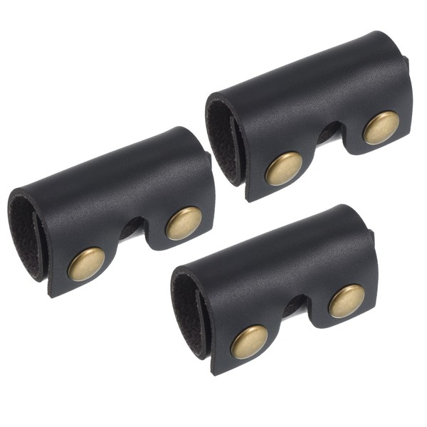 PATIKIL Leather Razor Head Protector Cover Double Edge Safety Razor
