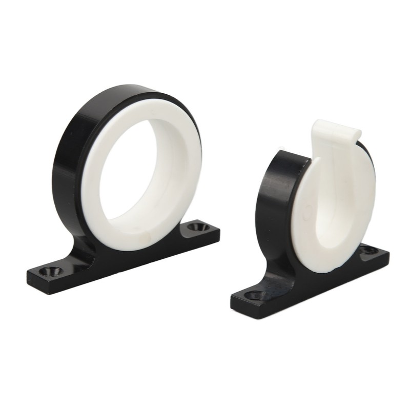 2 Pcs Fishing Rod Holder Horizontal Vertical Aluminium Boat Mounted