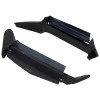 YHMTIVTU Adjustable Dark Smoke Air Deflectors Fits For Honda Gold