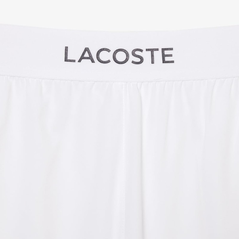 Lacoste Men's Performance Player Shorts, Navy/White, Large