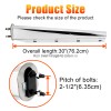 OEM 30 Inch Stainless Steel Straight Mud Flap Hanger Semi