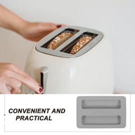 Daily Use Cover Kitchen Cover 1lb Loaf Tin Protective Cover Household Cover Breakfast Maker Lid Simple Cover Kitchen Bread Maker Cover Two-grid Cover Appliance Cover Toaster Lid