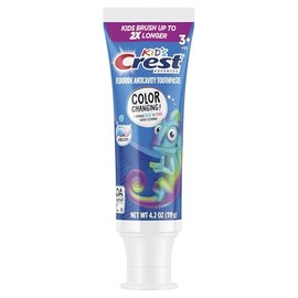 Crest Oral Care, Toothpaste Fluoride Anticavity Bubble Gum 3+ Years, 4.2 Ounce