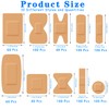 Assorted Bandage Variety Pack - 800 Pcs, Waterproof & Breathable