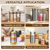 2PC Tumbler Lid Organizer，Detachable Yeti Lid Organizer Holds Up To