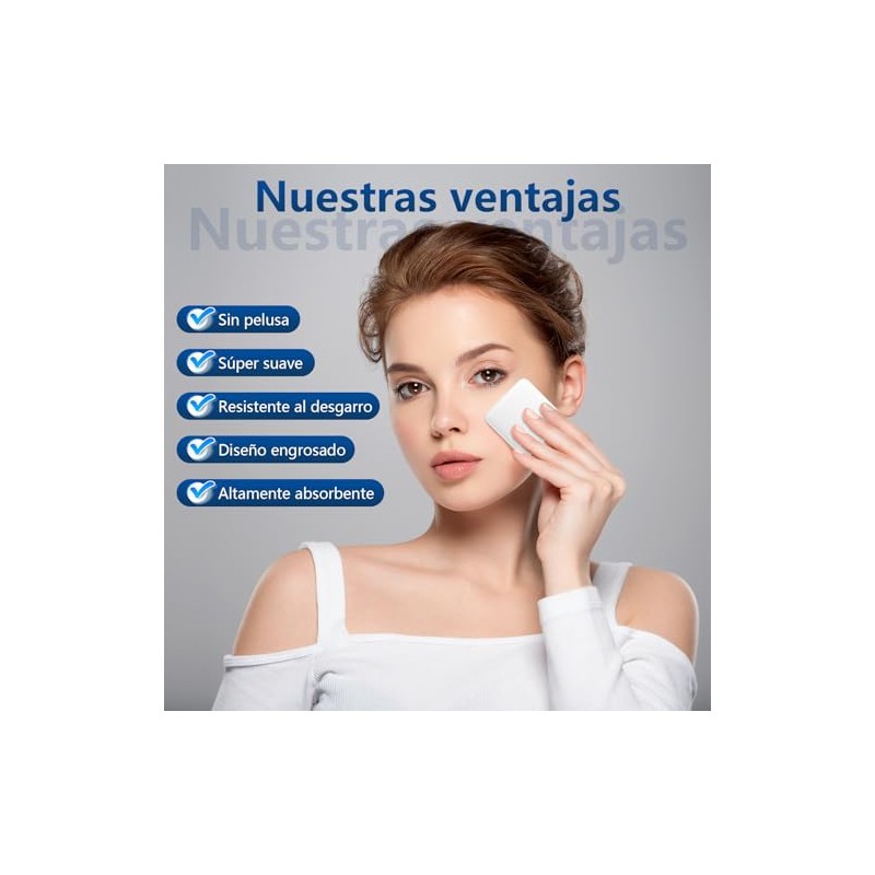 Renueva tu rostro usando WEISPO: 60 piezas unidades de Almohadillas