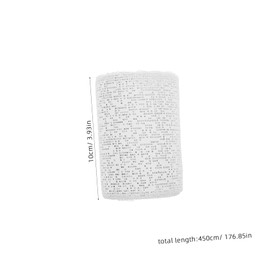 STOBOK Versatile Art Fabric 1 Roll Plaster Cloth for Belly Casting Sculptures Art Projects Mask Making Landscape Design