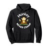 Monkey never cramp Eat a banana Pullover Hoodie