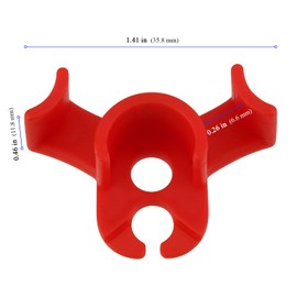 KEILEOHO 70 PCS Low Stress Training Clips, Plant Bender Clips, Plant Stem Training Clips, Plant Training Clips for Plant, Red