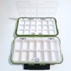 Whistytwig Compact Waterproof Fishing Tackle Box - Small, Organized Storage