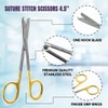 IMED Precision Spencer Suture Scissors - 4.5" Length, Small Tips