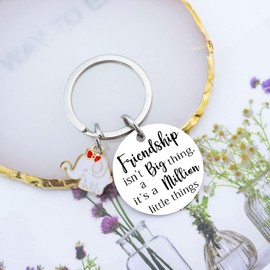 OEHEDOU Stocking Stuffers For Women Friendship Keychain Birthday Gifts For Women Friends Womens Christmas Gifts 2025 Birthday Gift For Friends Friend Gift Ideas Friendship Presents For Female Friend