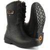Bogs Women's Amanda II Lace Snow Boot, Black, 7
