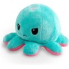 TeeTurtle - The Original Reversible Octopus Plushie - Pink +