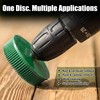 Lounsweer 6 Pack Bristle Disc 3 Inch Grit Abrasive Brush