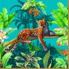 20 Napkins Rested Leopard in the Jungle | Jungle |