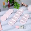 40 Pcs Cotton Powder Puffs Washable 2.36 Inch Round Makeup
