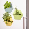 Thumbs Up Pack of 3 Magnetic Wall Planters Flower Pots